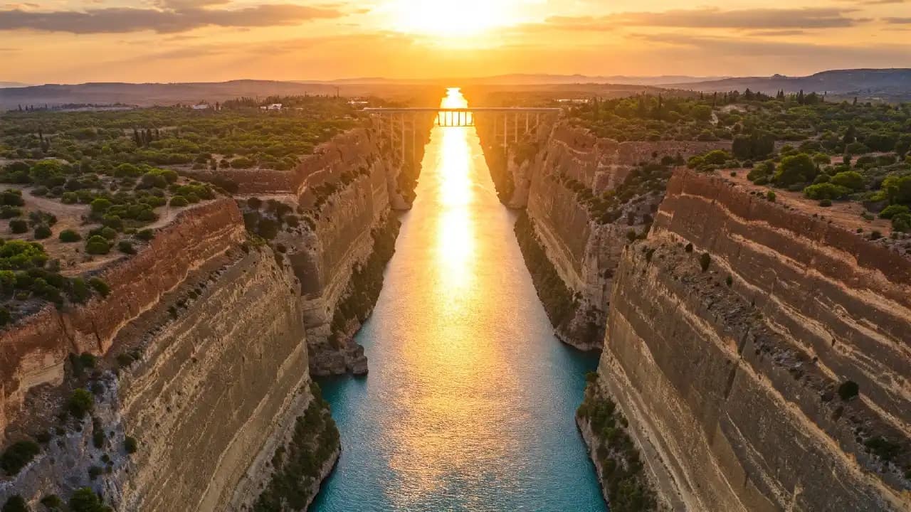Corinth Canal & Bungy Tour